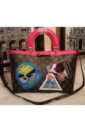 Louis Vuitton Monogram Canvas Cindy Sherman Tote Bag M46631 Rose VS01565