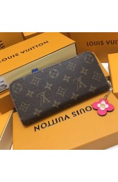Louis Vuitton Monogram Canvas Clemence Wallet Rose M64201 VS03092