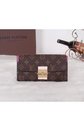 Louis Vuitton Monogram Canvas Elysee Wallet M60361 Purple VS00652