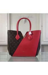 Louis Vuitton Monogram Canvas KIMONO Tote Bag M40460 Red VS08112