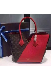 Louis Vuitton Monogram Canvas Kimono Tote Bag Red M40459 VS00862