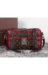 Louis Vuitton Monogram Canvas PETITE MALLE M41002 Burgundy VS05285