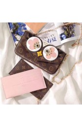 Louis Vuitton Monogram Canvas Pochette Felicie M62415 VS06656