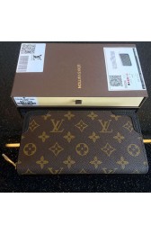 Louis Vuitton Monogram Canvas Zippy Wallet Retiro Noir M61854 VS07666