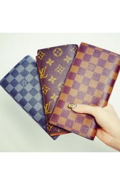 Louis Vuitton Monogram Damier Canvas Brazza Wallet LV62665 VS02367