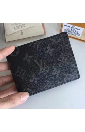 Louis Vuitton Monogram Eclipse Canvas Multiple Wallet M61695 VS08547