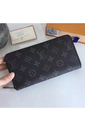 Louis Vuitton Monogram Eclipse Canvas Zippy Wallet M60017 VS01667