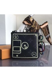 Louis Vuitton Monogram Eclipse Small Purse M64432 VS07627