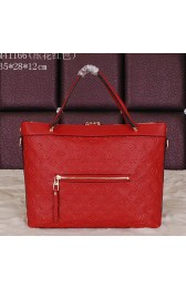 Louis Vuitton Monogram Empreinte Bastille MM Tote Bag M41164 Red VS07635