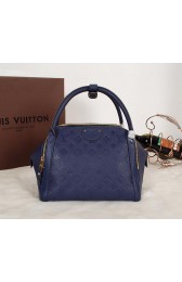 Louis Vuitton Monogram Empreinte Marais MM Tote Bag M41038 Royal VS01476