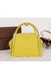 Louis Vuitton Monogram Empreinte Marais MM Tote Bag M41038 Yellow VS09407