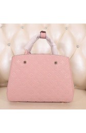 Louis Vuitton Monogram Empreinte Montaigne MM M41048 Pink VS06519