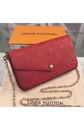 Louis Vuitton Monogram Empreinte Pochette Felicie Cherry M64065 VS01877