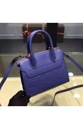 Louis Vuitton Monogram Empreinte Pont-neuf Mini Blue M41744 VS06773