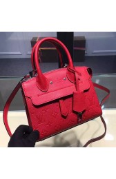 Louis Vuitton Monogram Empreinte Pont-neuf Mini Red M41744 VS00883