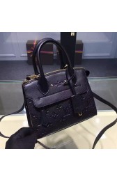 Louis Vuitton Monogram Empreinte Pont-neuf MM Noir M41752 VS03439