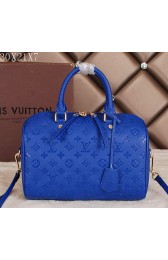 Louis Vuitton Monogram Empreinte Speedy Top Handle Bags M40762 Royal VS05485
