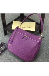 Louis Vuitton Monogram Empreinte Spontini Bag Purple M42819 VS07648