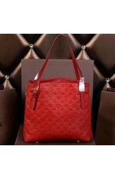 Louis Vuitton Monogram Empreinte Voltaire Tote Bag M98226 Red VS09095
