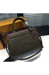 Louis Vuitton Monogram Empreinte Vosges MM Rose Kaki M41492 VS05786