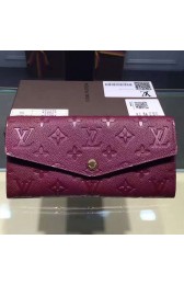 Louis Vuitton Monogram Empreinte Wallet Burgundy M60565 VS05047