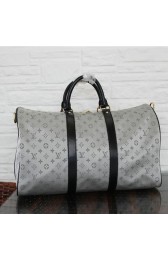 Louis Vuitton Monogram Idylle KEEPALL BANDOULIERE 45 M41428 Grey VS07942