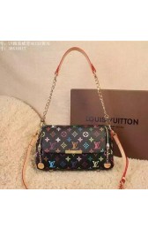 Louis Vuitton Monogram Multicolore FAVORITE MM M40120 Black VS09068