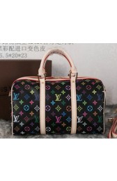 Louis Vuitton Monogram Multicolore Speedy 35 Bag M42426 Black VS03857