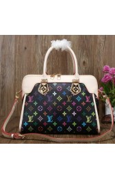 Louis Vuitton Monogram Multicolore Tote Bag M41809 Black VS04170