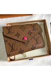 Louis Vuitton Monogram Reverse Victorine Wallet Poppy M41938 VS03734