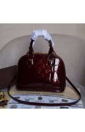 Louis Vuitton Monogram Vernis Alma BB Amarante M50415 VS02763