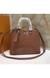 Louis Vuitton Monogram Vernis Alma MM Nude M50563 VS03099