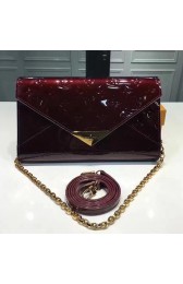 Louis Vuitton Monogram Vernis Mira Clutch Amarante M90990 VS09761