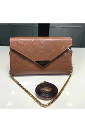 Louis Vuitton Monogram Vernis Mira Clutch Dune M90990 VS02209
