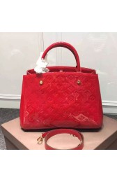 Louis Vuitton Monogram Vernis Montaigne BB M50171 Cherry VS03797