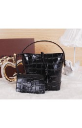 Louis Vuitton NN 14 PM Cuir Nuance Croco Leather M91674 Black VS04503