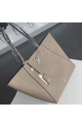 Louis Vuitton Soft Calfskin Lockme Cabas M42291 Grey VS02884