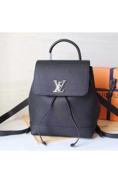 Louis Vuitton Supple Leather Lockme Backpack Noir M42281 VS05825