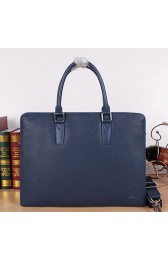 Louis Vuitton Taiga Leather Briefcase M80118 Blue VS00175
