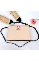 Louis Vuitton Taurillon Leather Capucines BB M42574 Pink VS00647