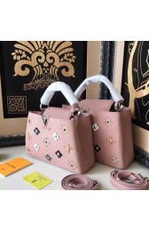 Louis Vuitton Taurillon Leather Capucines PM Pink M54311 VS05078