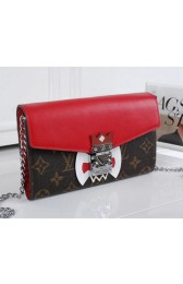 Louis Vuitton TRIBAL MASK CHAINE WALLET Monogram M60797 Red VS01534