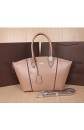 Louis Vuitton Veau Cachemire LOCKIT GM M94698 Apricot VS06162