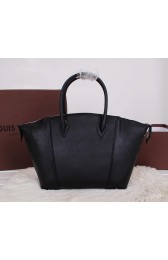 Louis Vuitton Veau Cachemire LOCKIT M94592 Black VS02761