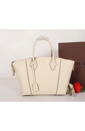 Louis Vuitton Veau Cachemire LOCKIT M94595 OffWhite VS02690