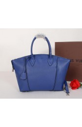 Louis Vuitton Veau Cachemire LOCKIT M94595 Royal VS01075