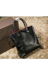 Louis Vuitton Veau Soie Original Leather FLORE GM Bags M48859 Black VS01861
