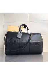 Louis Vuitton x Supreme Keepall 45 Bandouliere Black M53419 VS09267