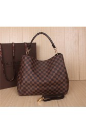 Luxury Imitation Louis Vuitton Damier Ebene Canvas Bagatelle M91671 VS00092