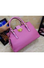 Newest Prada Original Calfskin Leather Tote BN8019 in Peach Fug VS04494